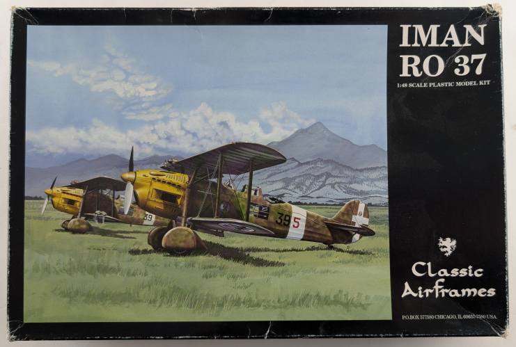 CLASSIC AIRFRAMES 1/48 468 IMAN RO37