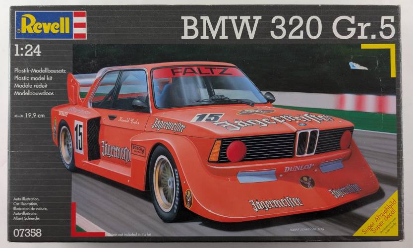 REVELL 1/24 07358 BMW 320 GR.5