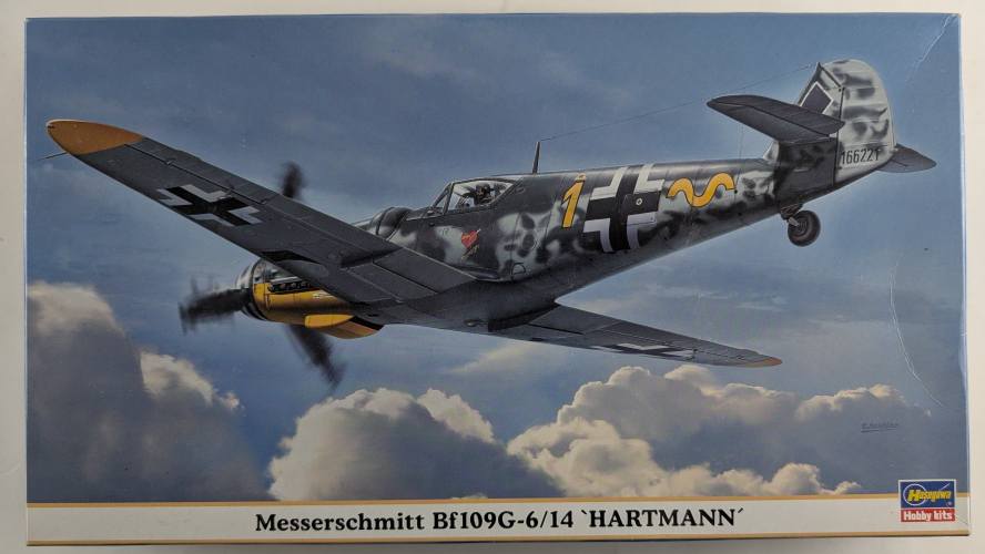 HASEGAWA 1/48 09838 MESSERSCHMITT BF109G-6/14 HARTMAN