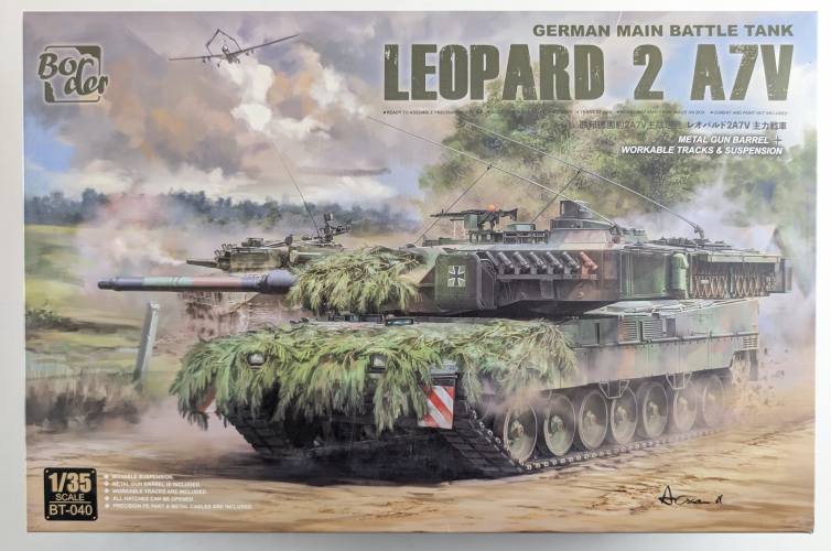 BORDER MODELS 1/35 BT-040 LEOPARD 2 A7V
