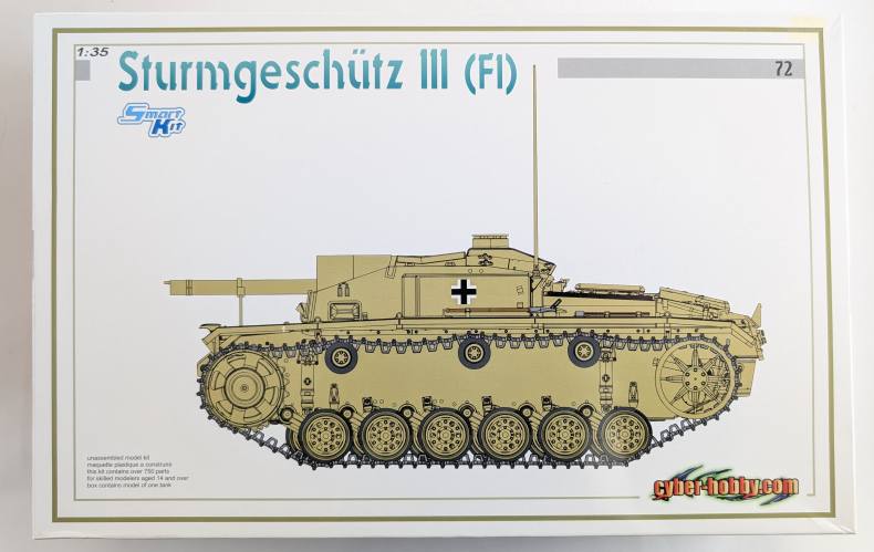 CYBER-HOBBYCOM 1/35 6753 STURMGESCHUTZ III F1