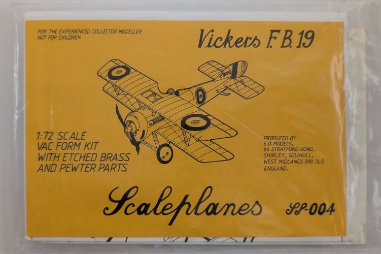 SCALEPLANES 1/72 004 VICKERS FB19