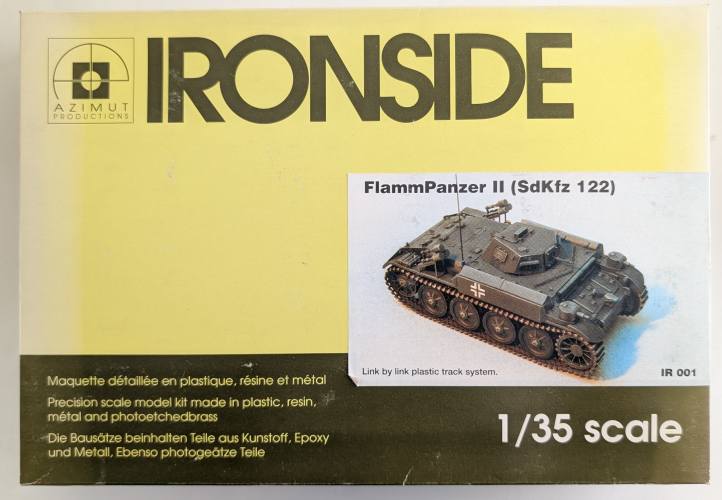 AZIMUT 1/35 IR001 FLAMMPANZER II SDKFZ 122