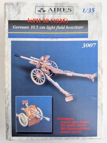 AIRES HOBBY MODELS 1/35 3007 GERMAN 10.5CM LIGHT FIELD HOWITZER