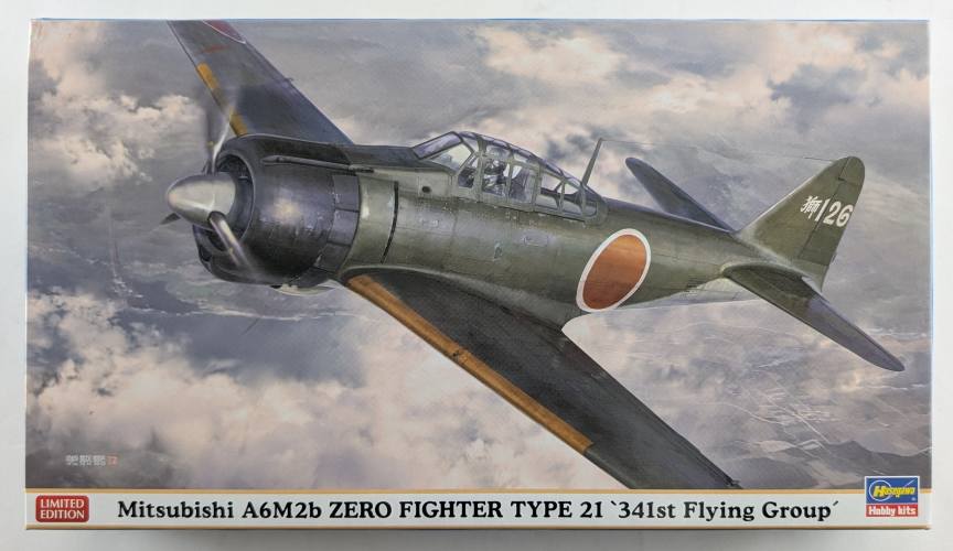 HASEGAWA 1/48 07436 MITSUBISHI A6M2B ZERO FIGHTER