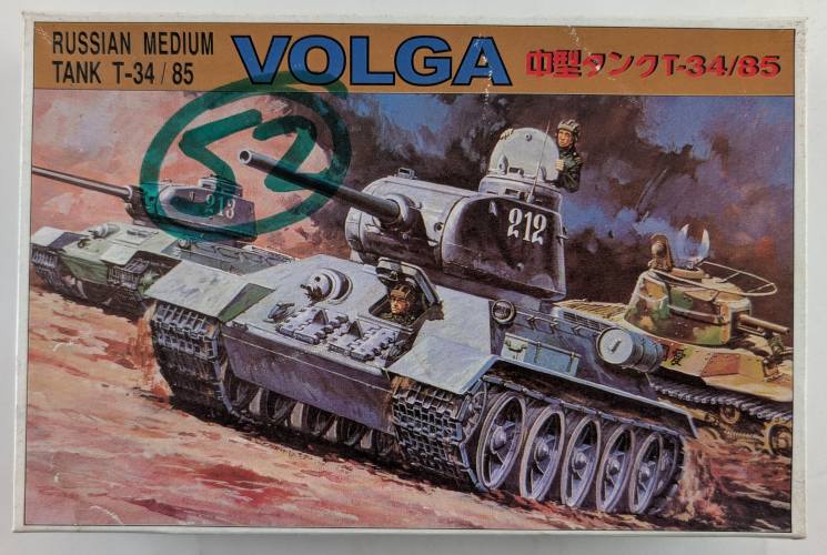 SCIENCE TREASURY 1/76 05 T-34/85 VOLGA