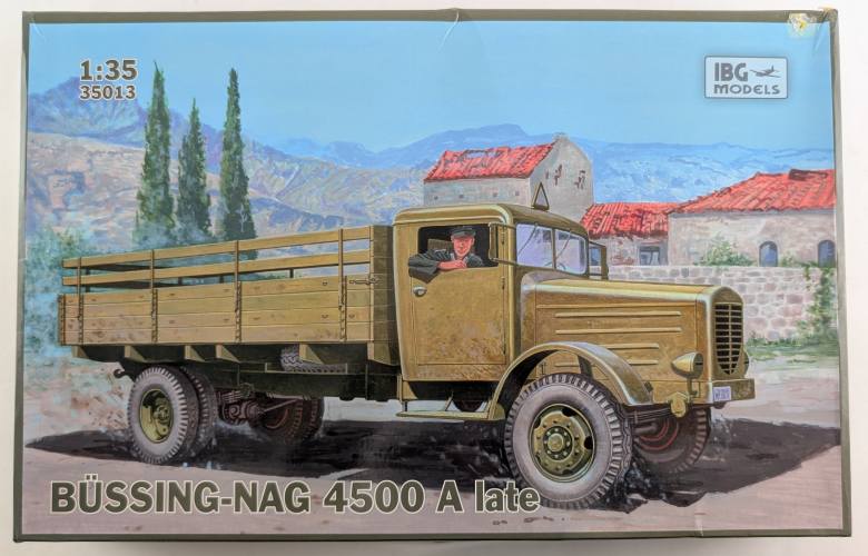 IBG MODELS 1/35 35013 BUSSING NAG 4500 A LATE