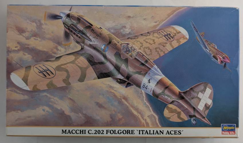 HASEGAWA 1/48 09708 MACCHI C.202 FOLGORE ITALIAN ACES