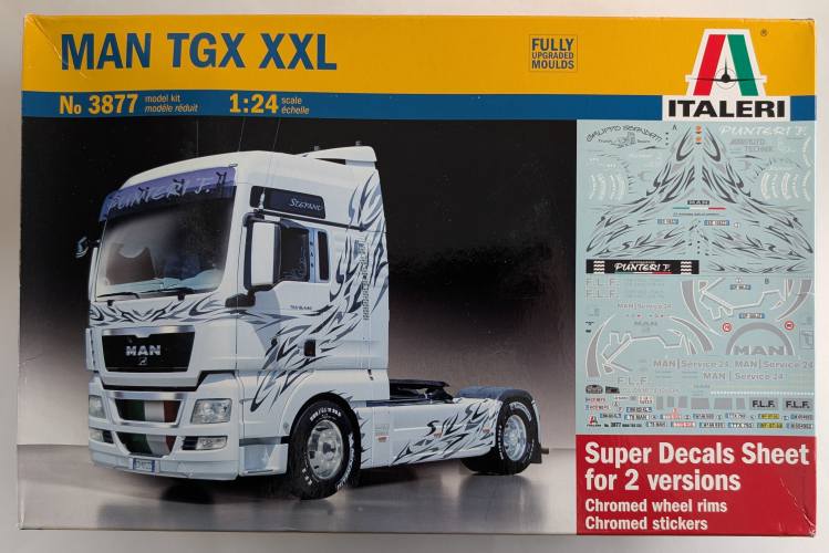 ITALERI 1/24 3877 MAN TGX XXL ITALERI 1/24 3877 MAN TGX XXL