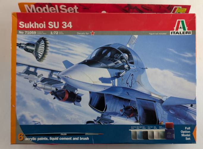 ITALERI  1/72 71059 SUKHOI SU 34