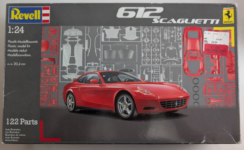 REVELL 1/24 07198 FERRARI 612 SCAGLIETTI REVELL 1/24 07198 FERRARI 612 SCAGLIETTI