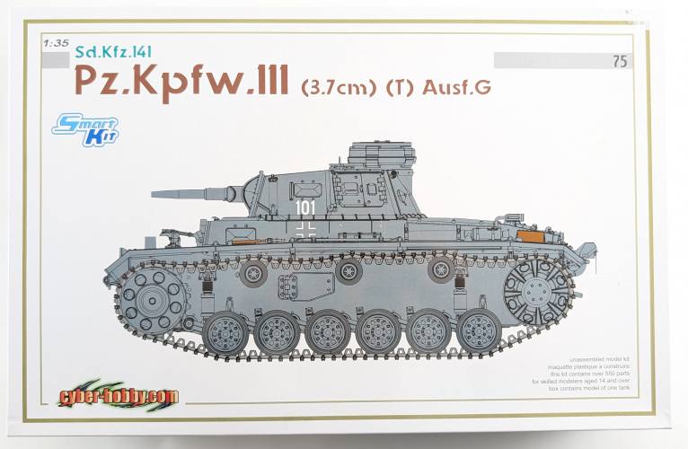 CYBER-HOBBYCOM 1/35 6765 SD.KFZ.141 PZ.KPFW.III