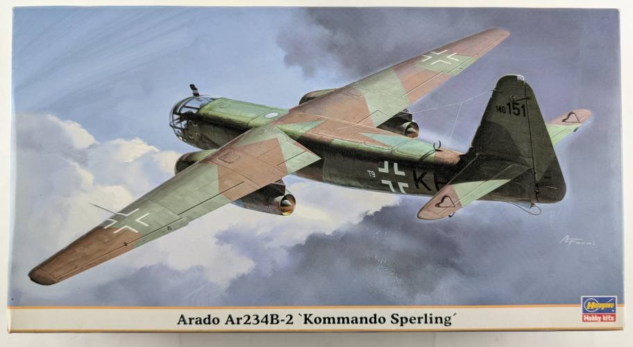 HASEGAWA 1/48 09669 ARADO AR234B-2 KOMMANDO SPERLING