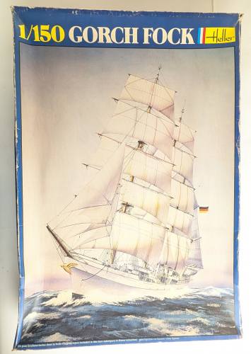 HELLER 1/150 806 GORCH FOCK  UK SALE ONLY 