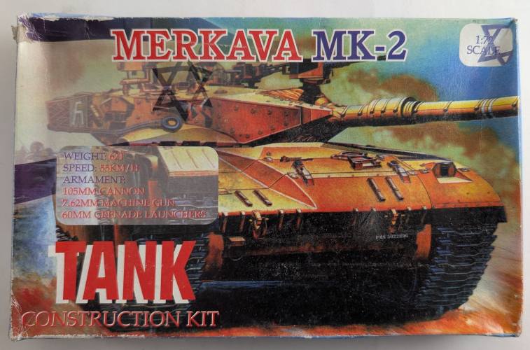 TANK 1/72 MERKAVA MK-2