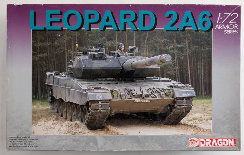 DRAGON 1/72 7232 LEOPARD 2A6