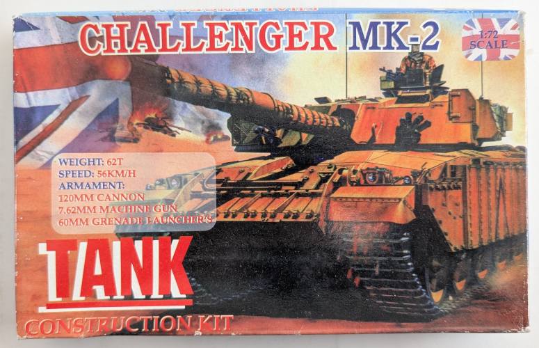 TANK 1/72 NO.1 CHALLENGER MK-2