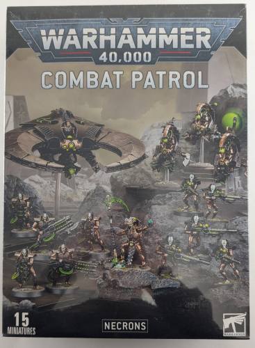 GAMES WORKSHOP  WARHAMMER 40000 COMBAT PATROL NECRONS