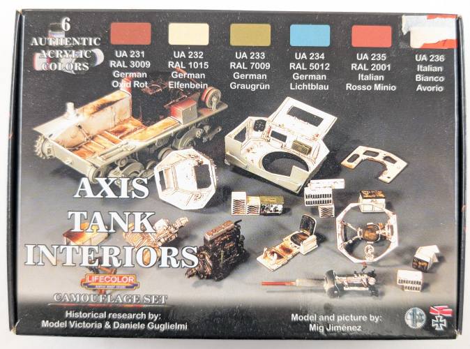 LIFE COLOUR  CS22 AXIS TANK INTERIORS