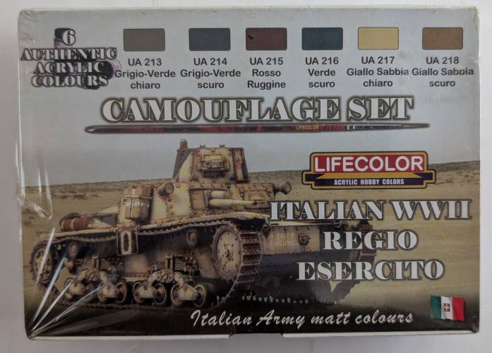 LIFE COLOUR  CS-08 ITALIAN WWII REGIO ESERCITO