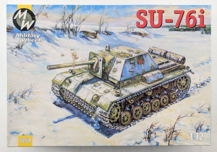 MILITARY WHEELS 1/72 7254 SU-76I