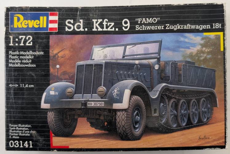 REVELL 1/72 03141 SD.KFZ.9 FAMO