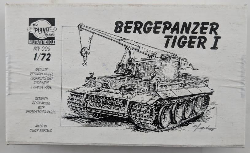 PLANET MODELS 1/72 MV003 BERGEPANZER I