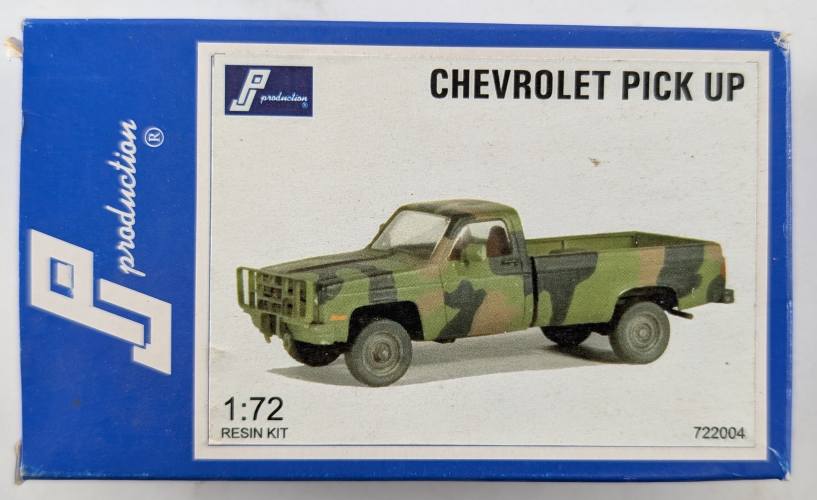 PJ PRODUCTIONS 1/72 722004 CHEVROLET PICK UP