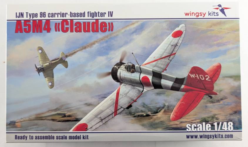 WINGSY KITS 1/48 D5-02 IJN TYPE 96 CARRIER BASED FIGHTER IV A5M4 CLAUDE