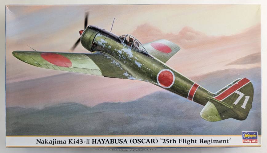 HASEGAWA 1/48 09467 NAKAJIMA KI-43 II HAYABUSA OSCAR 25TH FLIGHT REGIMENT