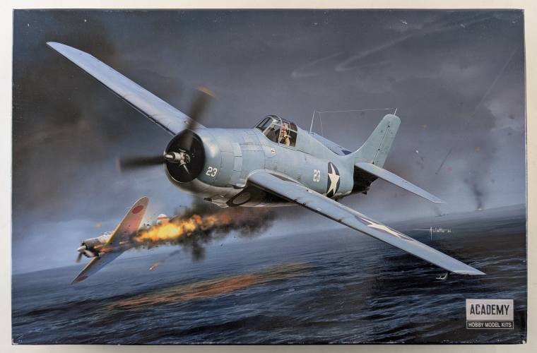 ACADEMY 1/48 12355 USN F4F-4 WILDCAT