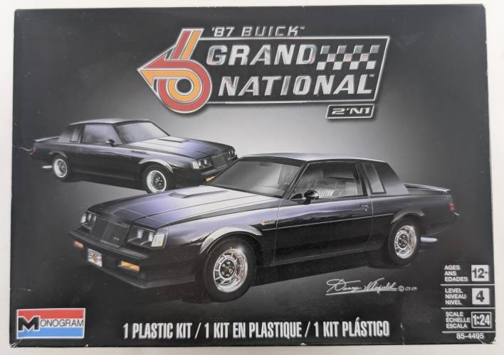 MONOGRAM 1/24 4495 87 BUICK GRAND NATIONAL