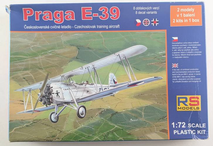 RS MODELS 1/72 92061 PRAGA E-39