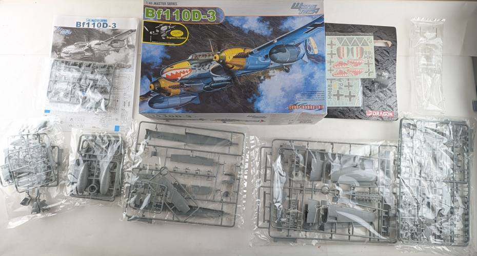 KINGKIT MODEL SCRAPYARD 1/48 CYBERHOBBY 5555 BF110D-3  NO ETCH 