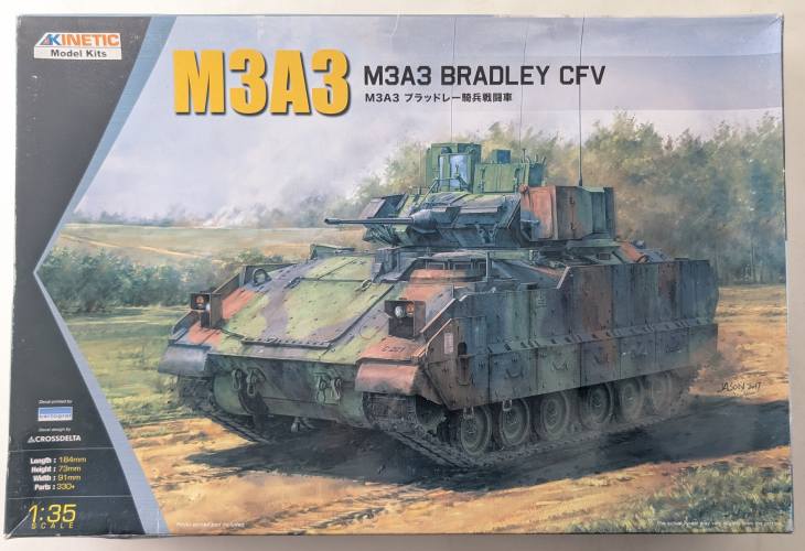 KINETIC 1/35 61014 M3A3 BRADLEY CFV 