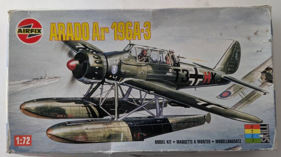 AIRFIX 1/72 02019  1994  ARADO AR 196A-3  1994 boxing 