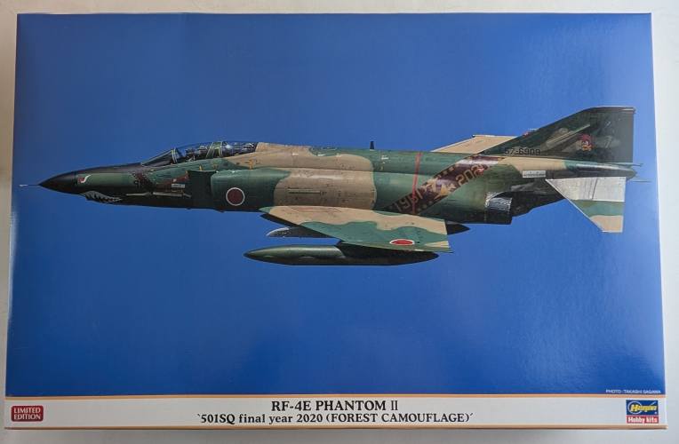 HASEGAWA 1/48 07490 RF-4E PHANTOM II 501SQ FINAL YEAR 2020 FOREST CAMO