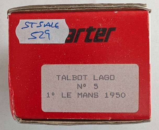 STARTER 1/43 TALBOT LAGO NO5 LE MANS 1950