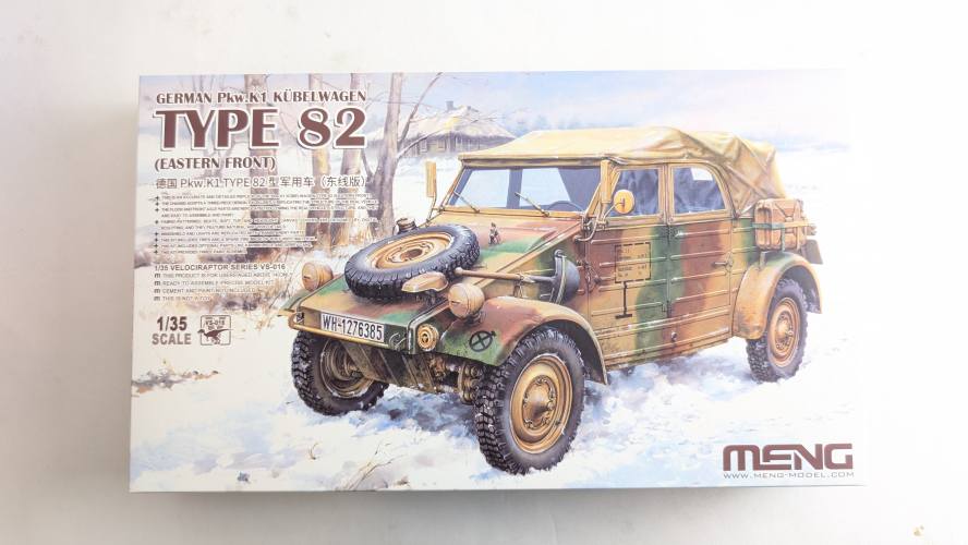 MENG 1/35 VS-016 GERMAN PKW.K1 KUBELWAGEN TYPE 82 EASTERN FRONT
