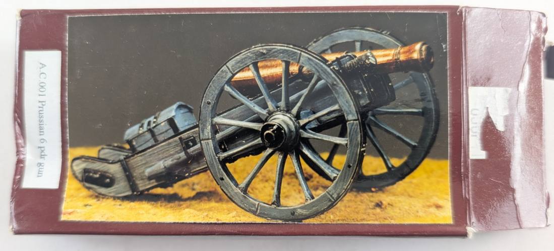 EL VIEJO DRAGON  AC001 PRUSSIAN 6 PDR GUN