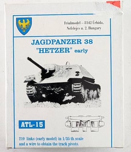 FRIULMODEL 1/35 ATL-15 JAGDPANZER 38 HETZER EARLY