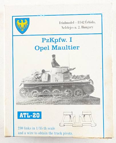 FRIULMODEL 1/35 ATL-20 PZKPFW.I OPEL MAUTLIER
