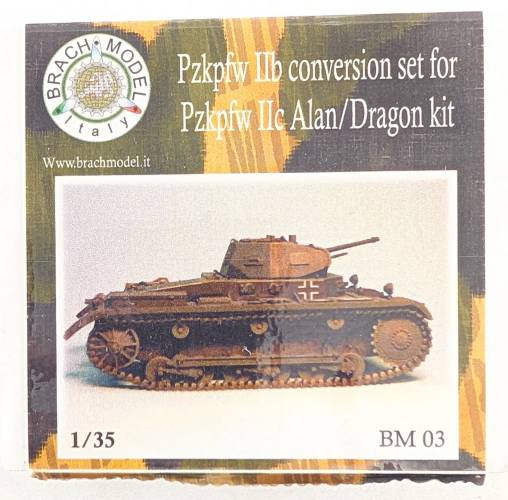 BRACH MODEL 1/35 BM03 PZKPFW IIB CONVERSION SET FOR PZKPFW IIC ALAN/DRAGON
