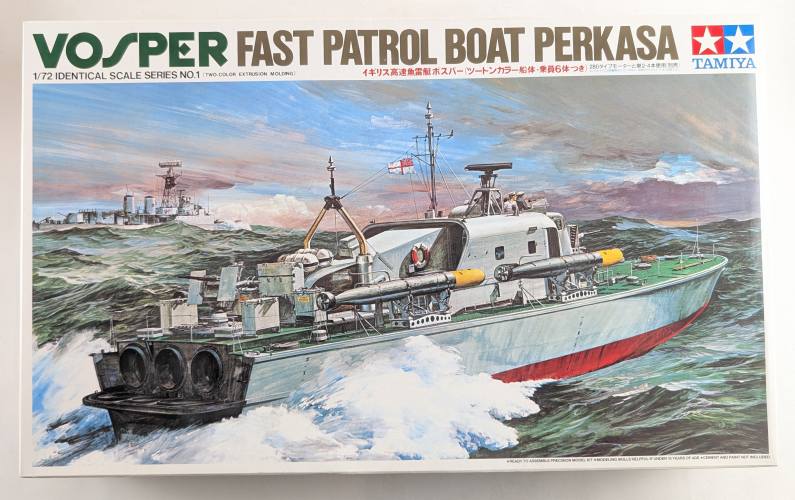 TAMIYA 1/72 79001 VOSPER FAST PATROL BOAT PERKASA