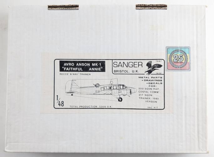 SANGER 1/48 AVRO ANSON MK.I FAITHFUL ANNIE