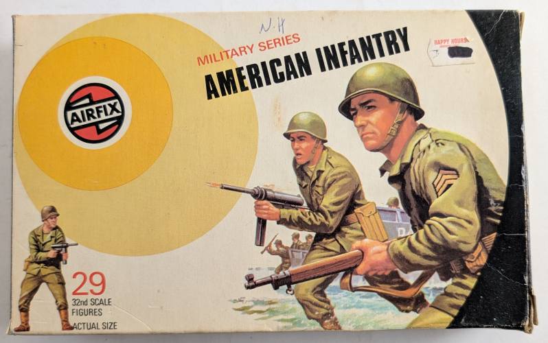 AIRFIX 1/32 51452-5 AMERICAN INFANTRY 