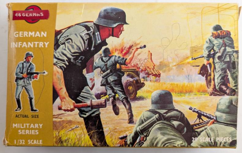 AIRFIX 1/32 51451-2 GERMAN INFANTRY
