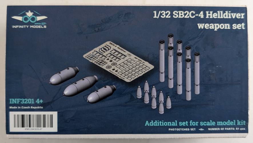INFINITY MODELS 1/32 3201 SB2-C HELLDIVER WEAPON SET