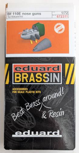 EDUARD 1/72 672311 BF 110E NOSE GUNS