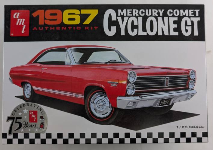 AMT 1/25 1386 MERCURY COMET CYCLONE GT 1967